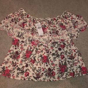 Off the shoulder top!